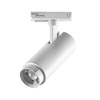 Светильник светодиодный трековый профессиональный с выбором мощности, цветовой температуры и угла освещения д/трековых систем BARRA Fuoco P+CCT Lights