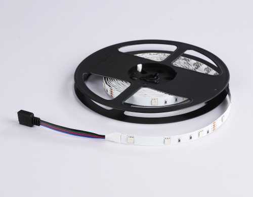 Комплект светодиодной ленты 12В 5050 30Led 7.2Вт/м Цветная RGB IP20 5м фото 14 Комплект светодиодной ленты 12В 5050 30Led 7.2Вт/м Цветная RGB IP20 5м фото 14