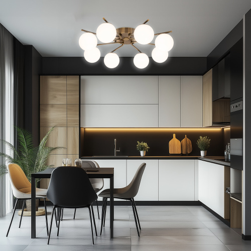 Citilux Адам Смарт CL228A183 LED Умная люстра Бронза фото 12 Citilux Адам Смарт CL228A183 LED Умная люстра Бронза фото 12