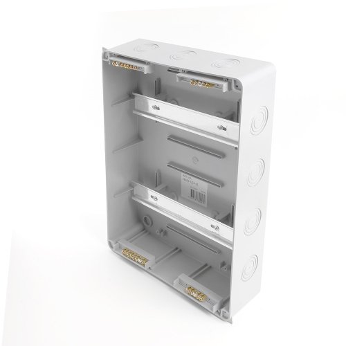 Бокс настенный STEKKER EBX50-1/24-65 24 модуля, пластик, IP65 фото 3