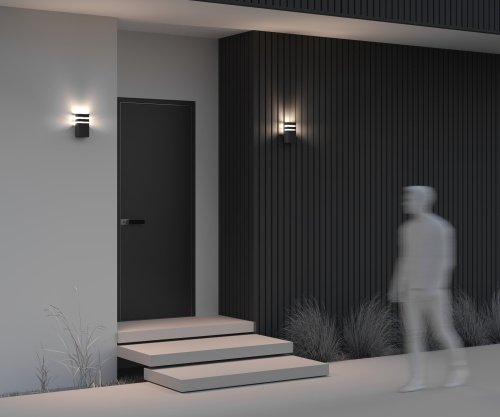 Уличный настенный светильник Outdoor O578WL-01B фото 5