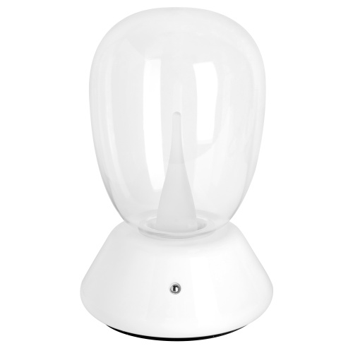 807906 Настольная лампа UOVO III LED 10W 800LM G БЕЛЫЙ/ПРОЗРАЧНЫЙ 3000K 807906 Настольная лампа UOVO III LED 10W 800LM G БЕЛЫЙ/ПРОЗРАЧНЫЙ 3000K