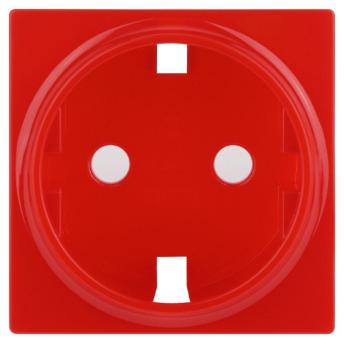 Лицевая панель ЭРА розетки красный 12-6301-23 Б0052668 Лицевая панель ЭРА розетки красный 12-6301-23 Б0052668