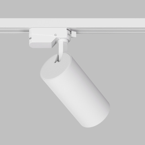 DK6454-WH Трековый светильник SOLID KOPER, 145мм, d70, 220V, LED 4000K, 24W, IP20, белый, алюминий фото 4