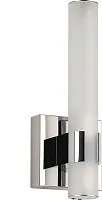 Бра хром LED 12Вт 32см Zortes LUCIO ZRS.9108.01