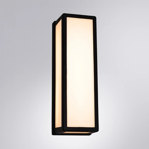 Уличный настенный светильник Arte Lamp ALPHARD A8526AL-2BK фото 2