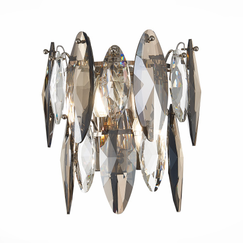 SL1227.101.02 Бра ST-Luce Никель/Прозрачный E14 2*40W ANCONA фото 5