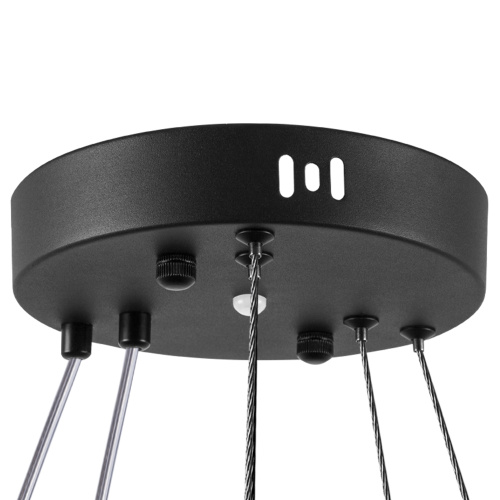 736527 Люстра ROTONDA 115W LED 5736LM 120G ЧЕРНЫЙ 3000-6000K фото 2 736527 Люстра ROTONDA 115W LED 5736LM 120G ЧЕРНЫЙ 3000-6000K фото 2