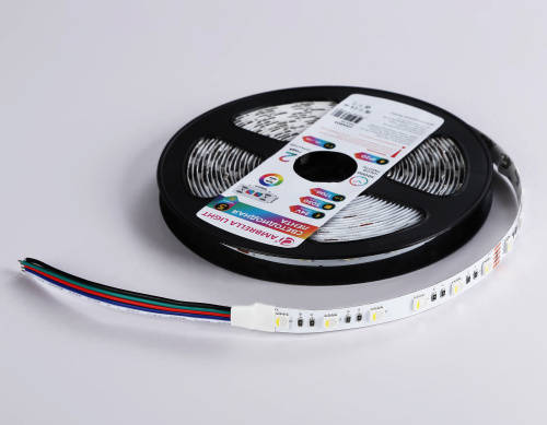 Светодиодная лента 24В 5050 60Led 10Вт/м Цветная RGB+W 6500K IP20 5м фото 12 Светодиодная лента 24В 5050 60Led 10Вт/м Цветная RGB+W 6500K IP20 5м фото 12