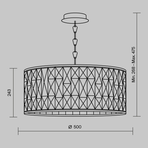 Подвесной светильник Maytoni MOD184-PL-04-CH фото 4 Подвесной светильник Maytoni MOD184-PL-04-CH фото 4