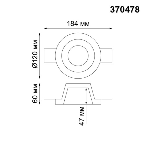 370478 SPOT NT19 634 белый гипс Встраиваемый под покраску светильник IP20 GU10 50W 220V YESO 370478 SPOT NT19 634 белый гипс Встраиваемый под покраску светильник IP20 GU10 50W 220V YESO