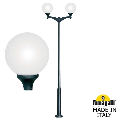 Парковый фонарь FUMAGALLI EKTOR 4000 MIDIPILAR/GLOBE 400 modern 2L G41.372.A20.AYE27 Парковый фонарь FUMAGALLI EKTOR 4000 MIDIPILAR/GLOBE 400 modern 2L G41.372.A20.AYE27