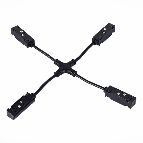 ST006.469.00 Коннектор питания X-образный для магнитного шинопровода ST-Luce Черный SKYLINE 48 фото 2 ST006.469.00 Коннектор питания X-образный для магнитного шинопровода ST-Luce Черный SKYLINE 48 фото 2