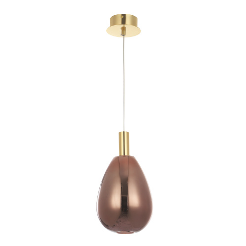 Светильник подвесной Crystal Lux GAUDI SP4W LED COPPER фото 4