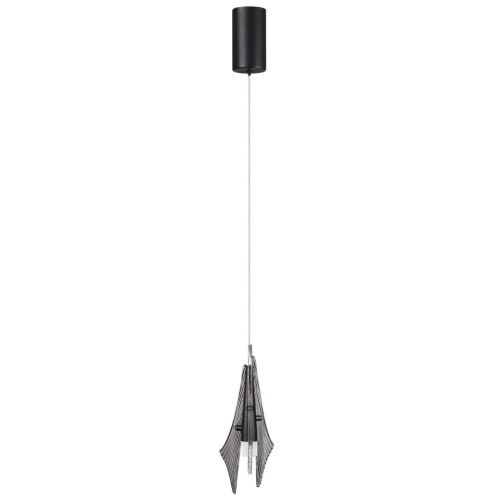 5442/6L L-VISION ODL_EX26 059 черный/дымчатый/металл/стекло/акрил Подвес LED 6W 3000K 633Лм AFALINA фото 4 5442/6L L-VISION ODL_EX26 059 черный/дымчатый/металл/стекло/акрил Подвес LED 6W 3000K 633Лм AFALINA фото 4