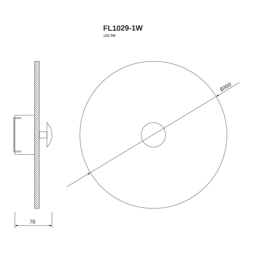 Бра Fluorite FL1029-1W фото 9 Бра Fluorite FL1029-1W фото 9