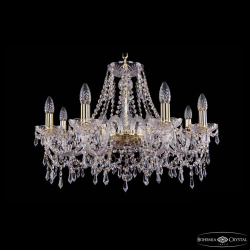 Люстра хрустальная 1403/8/240 G Bohemia Ivele Crystal (Богемия Ивеле Кристалл)