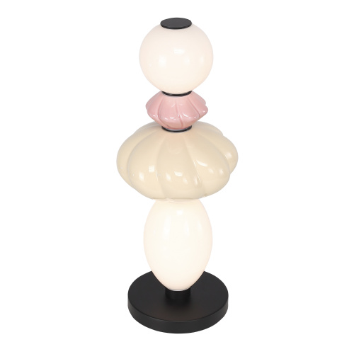 SL6134.404.01 Прикроватная лампа ST-Luce черный/розовый, желтый, опаловый LED 1*16W 3000K FLORENTINI фото 3