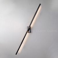 Бра Cloyd LINEAS-B W1 / выс. 100 см- 3000K - черный блестящий (арт.20455)