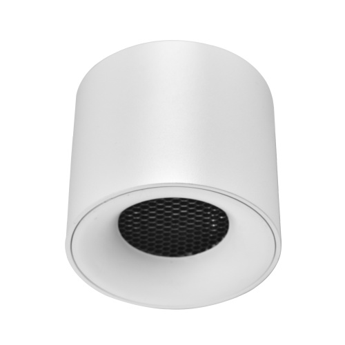 ST761.533.10 Светильник потолочный белый LED 1*10W 3000K 530Lm Ra 36° IP20 D80xH70 170-240VV Накладные светильники фото 2