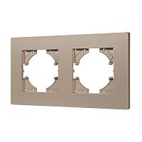 Рамка пластиковая FRM-PERIO-PL-2-GD Arlight 049753