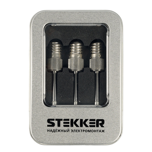 APL7-801-3 Набор сменных жал для беспроводного паяльника PLE801-08, 3 шт