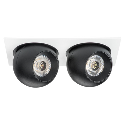 i5267474 Светильник INTERO LED 9W*2 850LM*2 24G БЕЛЫЙ/ЧЕРНЫЙ 4000K (217526+217074+217074) i5267474 Светильник INTERO LED 9W*2 850LM*2 24G БЕЛЫЙ/ЧЕРНЫЙ 4000K (217526+217074+217074)