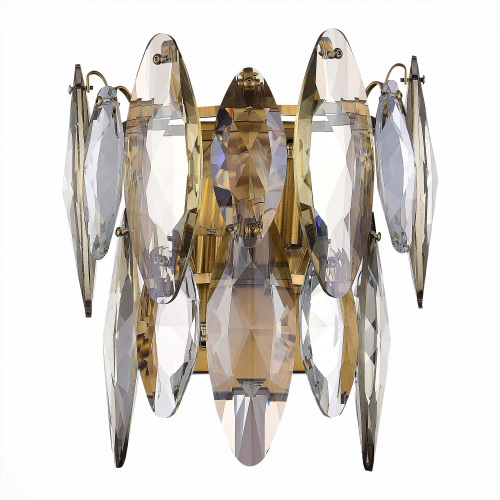 SL1227.301.02 Бра ST-Luce Латунь/Прозрачный E14 2*40W ANCONA фото 2 SL1227.301.02 Бра ST-Luce Латунь/Прозрачный E14 2*40W ANCONA фото 2