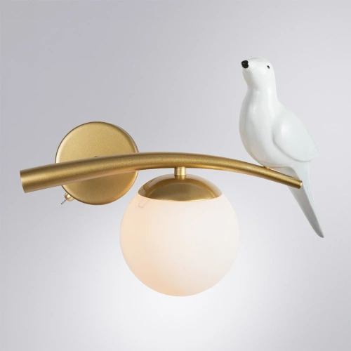 Настенный светильник Arte Lamp ELTANIN A3422AP-1GO фото 2 Настенный светильник Arte Lamp ELTANIN A3422AP-1GO фото 2