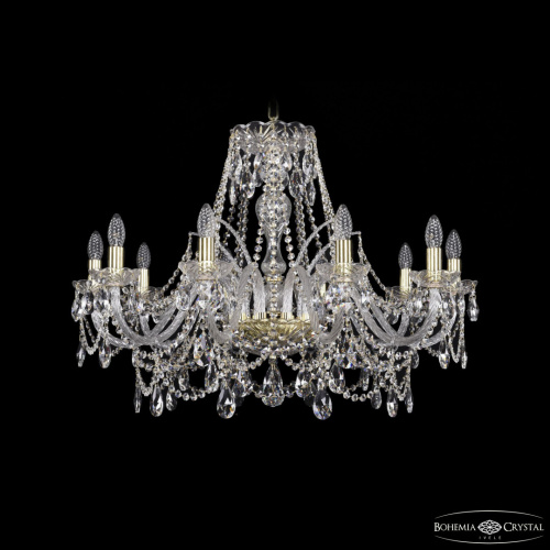 Люстра хрустальная 1411/10/300 G Люстра хрустальная 1411/10/300 G