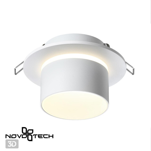 370716 SPOT NT21 580 белый Светильник встраиваемый IP20 GU10 9W 235V LIRIO