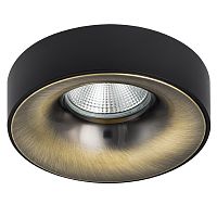 L01002127 Светильник LEVIGO MR16/HP16 БРОНЗА/ЧЕРНЫЙ МАТОВЫЙ (010021+510027)