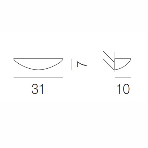 Настенный светильник AP BOCCIA 31 E14 SA фото 3