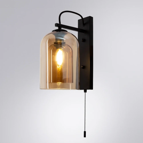Бра Arte Lamp PAIO A7015AP-1BK фото 2