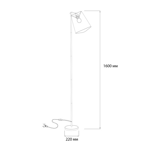 Напольный светильник Escada 10185/T E14*40W Chrome/Grey фото 2 Напольный светильник Escada 10185/T E14*40W Chrome/Grey фото 2