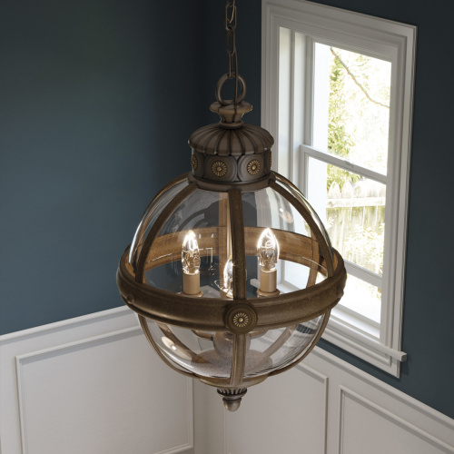 Подвесной светильник Feiss, Арт. FE-ADAMS-3P-BRZ фото 9