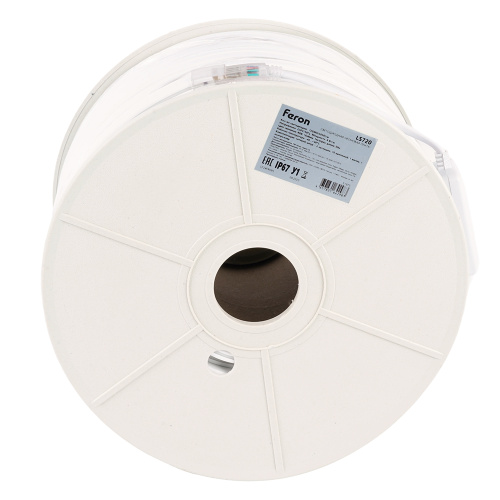 Cветодиодная LED лента Feron LS720 неоновая, 72SMD(5050)/м 8Вт/м 50м 220V RGB IP67 фото 13