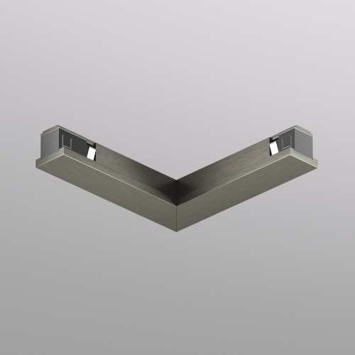 TR5723-DN Электрический коннектор для трека SHINE BASE 90° потолок-потолок, темный никель, алюминий