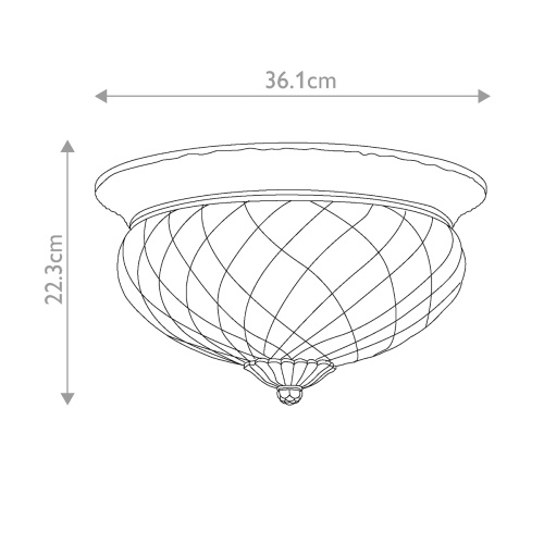 Потолочный светильник Hinkley, Арт. HK-PLANTATION-FL-BB фото 2