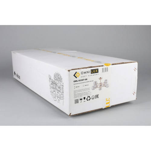 Люстра потолочная OML-93307-08 фото 2 Люстра потолочная OML-93307-08 фото 2