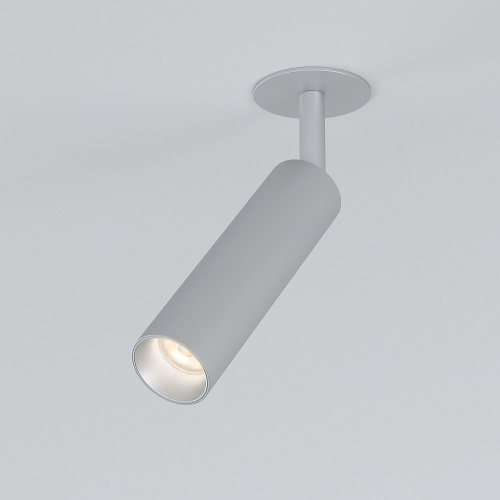 Встраиваемый светодиодный светильник Diffe серебряный 25040/LED Встраиваемый светодиодный светильник Diffe серебряный 25040/LED