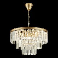 SL1624.203.12 Люстра подвесная ST-Luce шампань/прозрачный E14 12*40W ERCOLANO