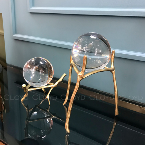 Статуэтка Cloyd арт.50163 / выс. 24 см - золото / серия 1637 фото 6