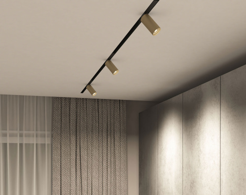 DK8010-BG Акцентный светильник SMART SPOT 9W DIM 3000K-6000K, матовое золото с черным фото 6