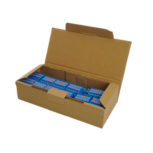 Зажим блочный (групп) для распред.тока нагрузки push-in на 12 точек, сеч 2,5 мм2, 450V, 24А, синий LD580 PTFIX 12/25 фото 7