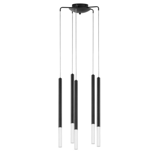 Комплект с подвесной люстрой Lightstar Tubo (574727+747137(5шт) L5T747137