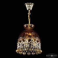 Подвесной светильник с хрустальными плафонами 5478/22 G Amber/M-1G Balls K721 Bohemia Ivele Crystal (Богемия Ивеле Кристалл)
