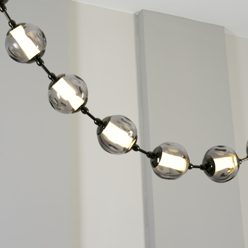 Подвесной светильник OD2437A-16 pearl black/smoke фото 2