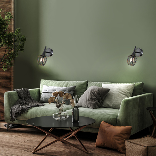 Настенный светильник Escada 1120/1A E14*40W Black фото 2 Настенный светильник Escada 1120/1A E14*40W Black фото 2