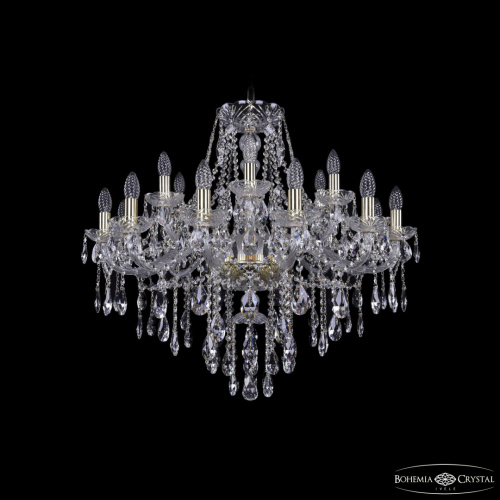Люстра хрустальная 1415/12+6/300 G